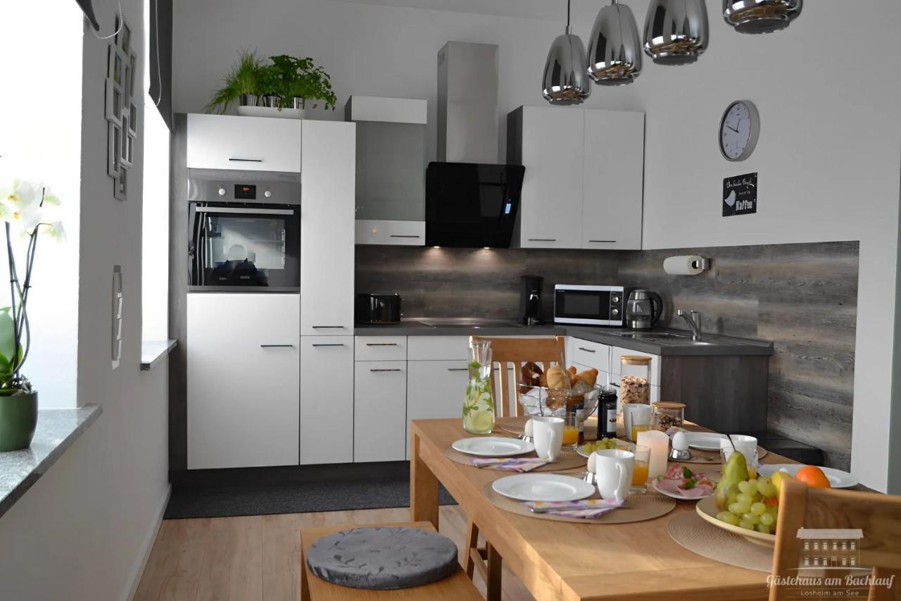 Komfort Ferienwohnungen Mit Wellness-Garten - Gaestehaus Am Bachlauf - Losheim Am See Екстериор снимка