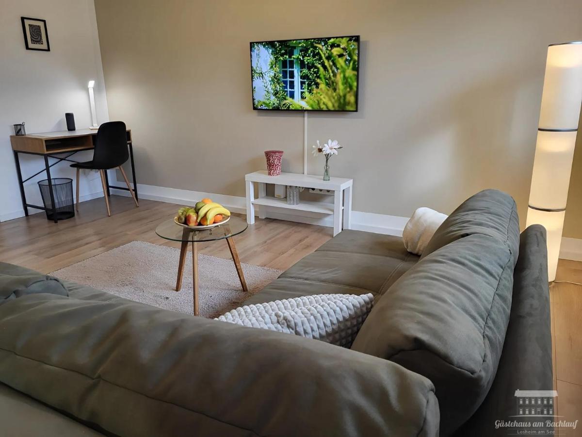 Komfort Ferienwohnungen Mit Wellness-Garten - Gaestehaus Am Bachlauf - Losheim Am See Екстериор снимка